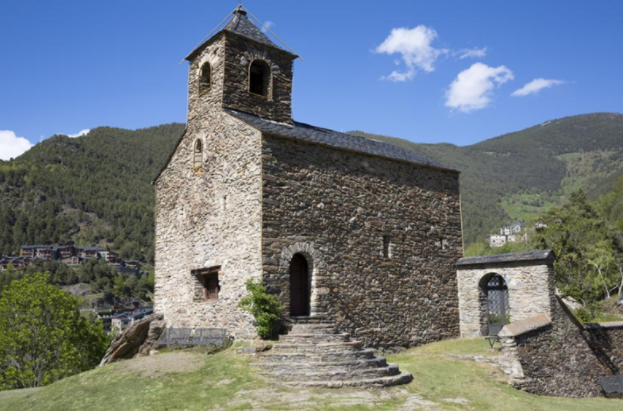 Church of Sant Cristòfol d'Anyós,Andorra church,historic Pyrenees churches,Romanesque churches,Andorra architecture